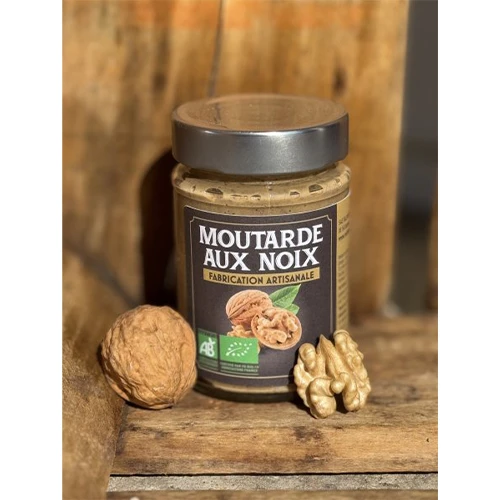 Moutarde aux noix bio